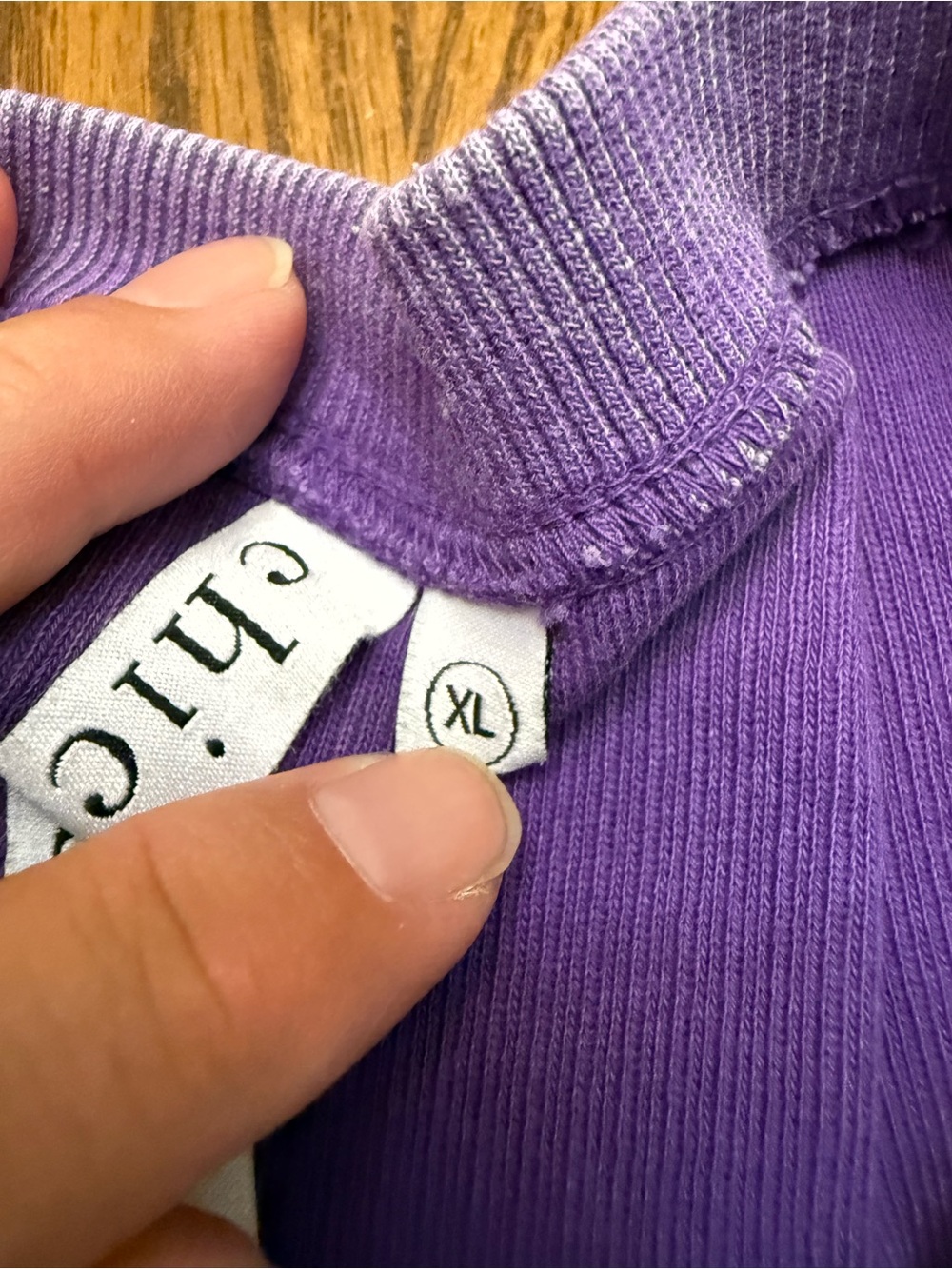 Chick a D K-State Wildcats Purple Crewneck Sweatshirt - K-State - Picture 4 of 5